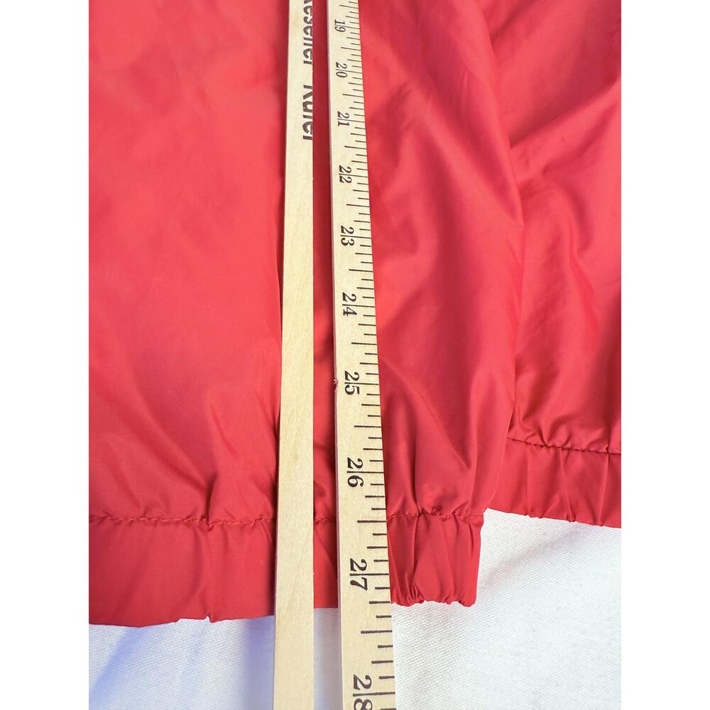 Ecko Unlimited Womens Red Front Zipper Multiple Pockets Windbreaker Jacket M - Picture 12 of 15